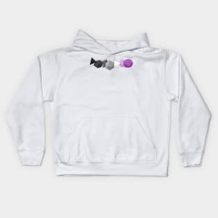 Pride Dice Ace Asexual Kids Hoodie